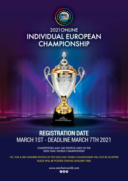 Запис на тренування на OMC Individual European Championship